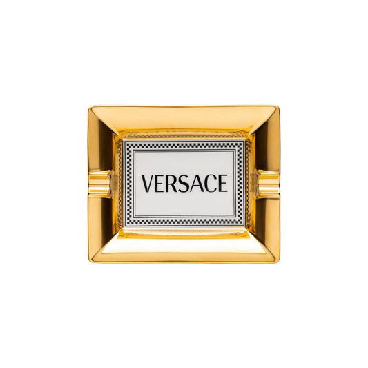 Versace Medusa Rhapsody Ashtray 16 cm front view