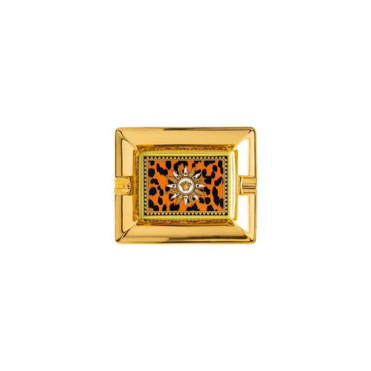 Versace Jungle Animalier Ashtray 13 cm front view