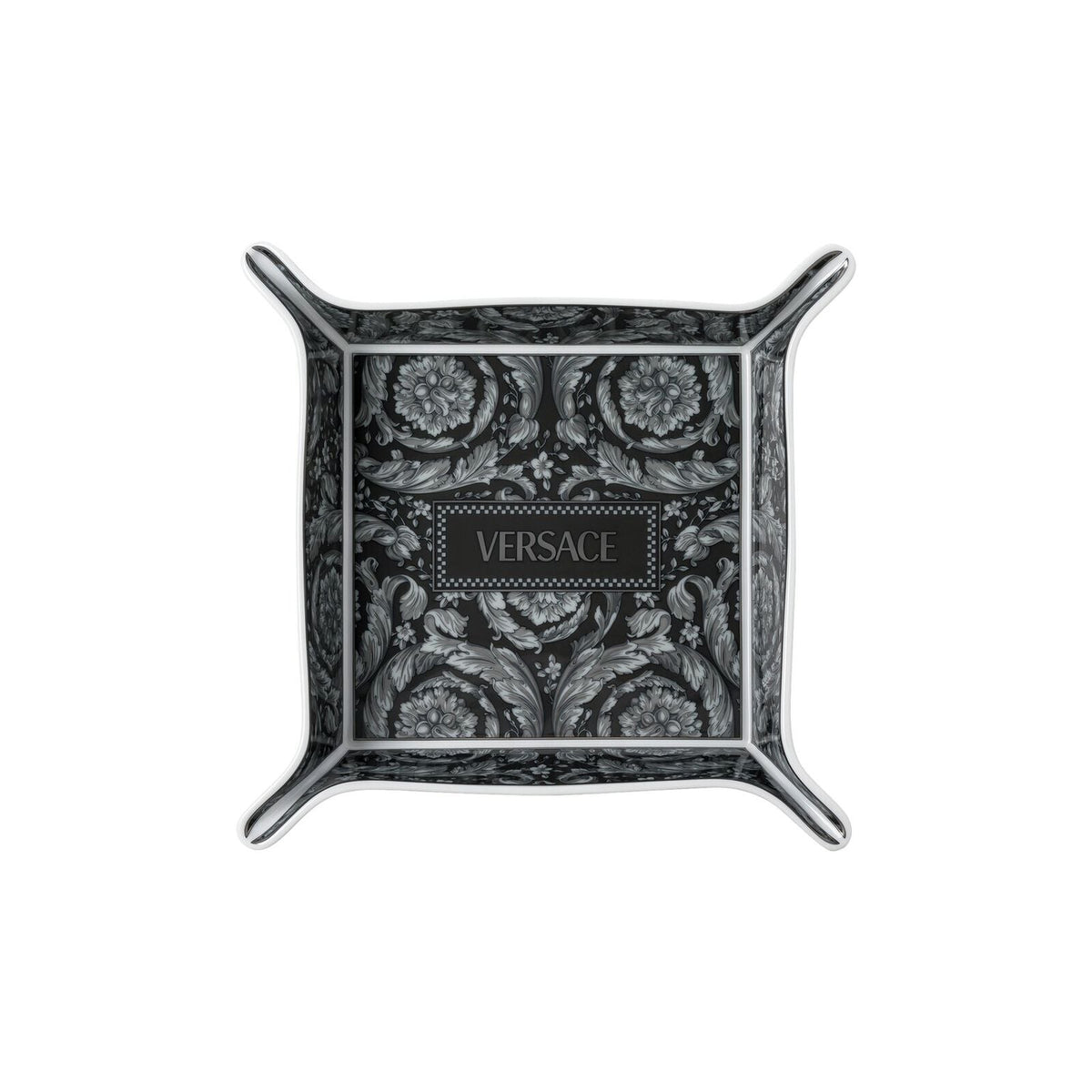 Versace Barocco Haze Vide Poche 18x18 cm front view