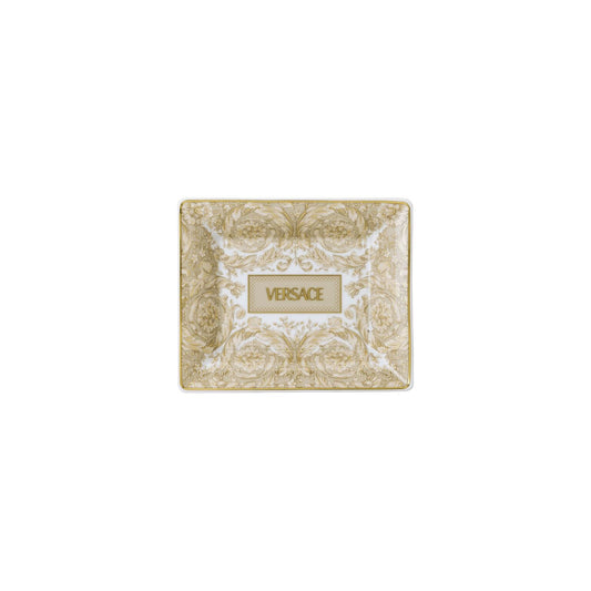 Versace Barocco Beige Dish 15 cm front view