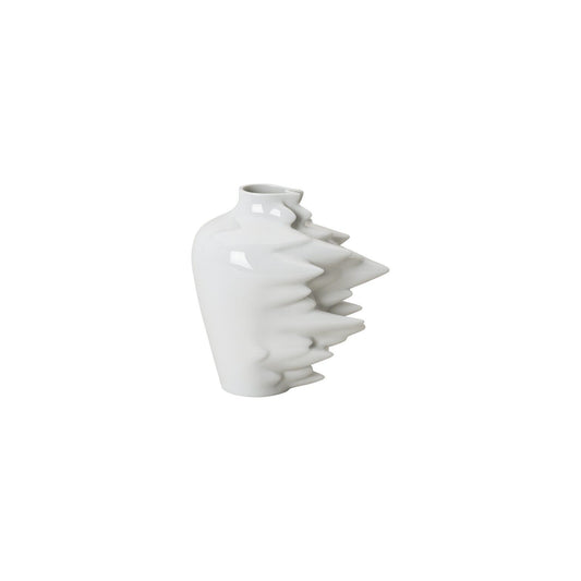 Rosenthal White Rosenthal Fast White Vase 14 cm front view