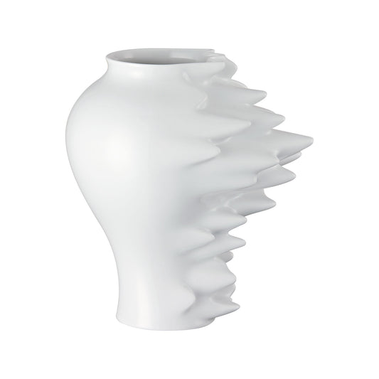 Rosenthal White Rosenthal Fast White Vase 27 cm front view