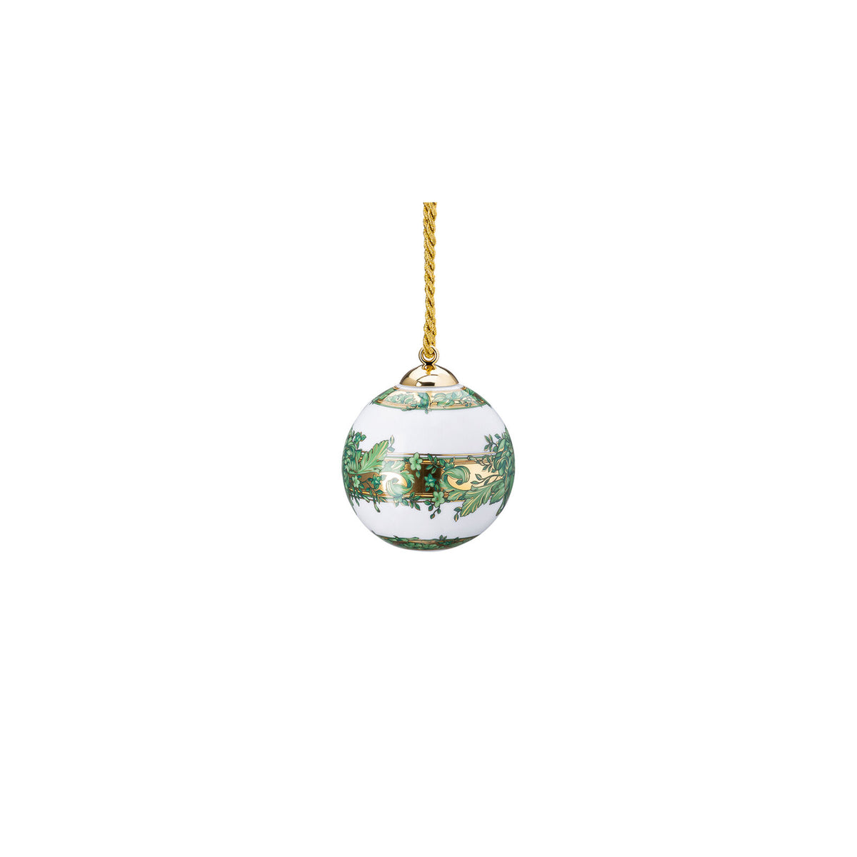 Versace Medusa Garland Green Porc. Ball - Alternate View 2