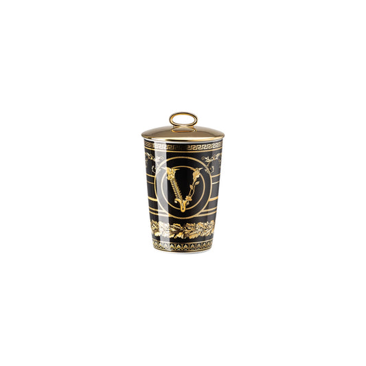 Versace Virtus Gala Black Table Light – Scented Wax front view