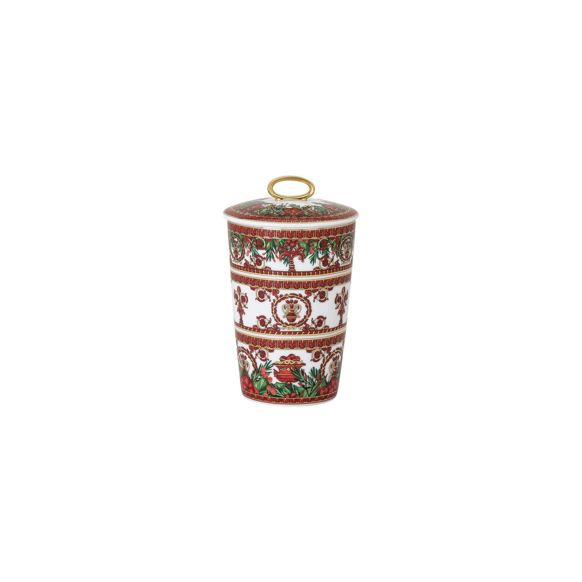 Versace I Love Baroque Holiday Table Light – with Scented Wax front view
