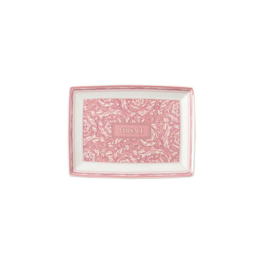 Versace Barocco Rose Platter 18 cm front view