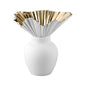 Rosenthal Gold titanisiert Rosenthal Falda Gold titanisiert Vase 27 cm front view