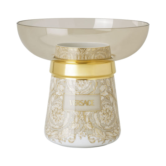 Versace Barocco Beige Top part vase 22 cm front view
