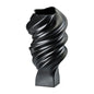 Rosenthal Black matt Rosenthal Squall Black matt Vase 32 cm front view