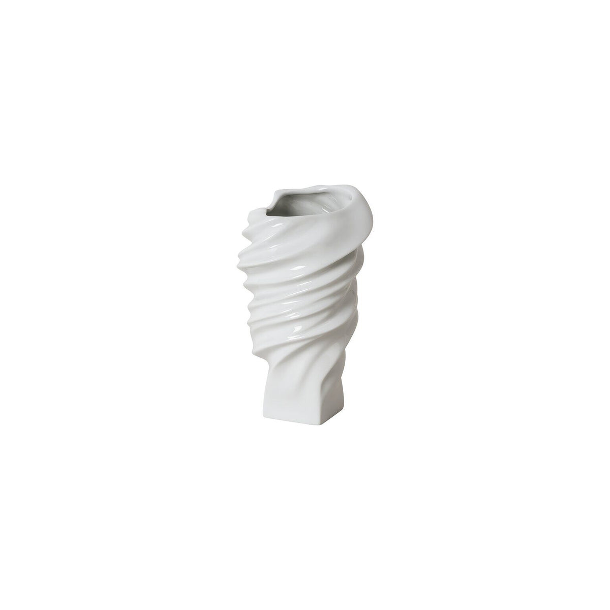 Rosenthal White Rosenthal Squall White Vase 15 cm front view