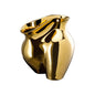 Rosenthal Gold titanisiert Rosenthal La Chute Gold titanisiert Vase 26 cm front view