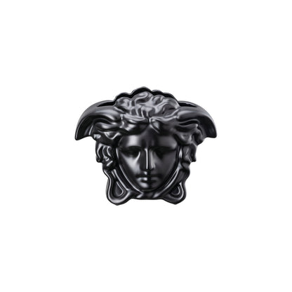 Versace Medusa Grande Black Vase – 15 cm front view