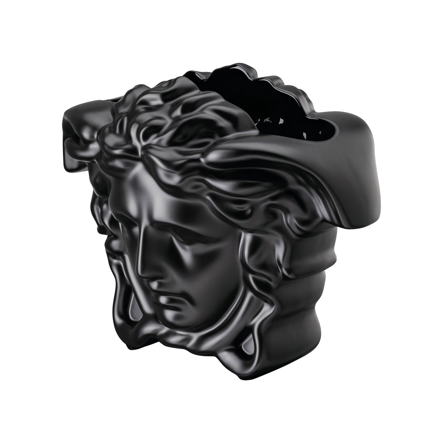Versace Medusa Grande Black Vase – 21 cm alternate view 3