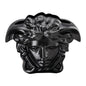 Versace Medusa Grande Black Vase – 30 cm front view