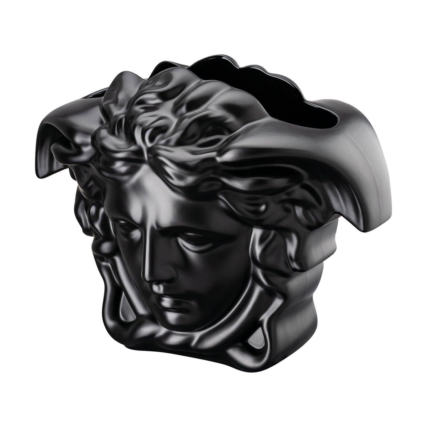 Versace Medusa Grande Black Vase – 30 cm alternate view 2