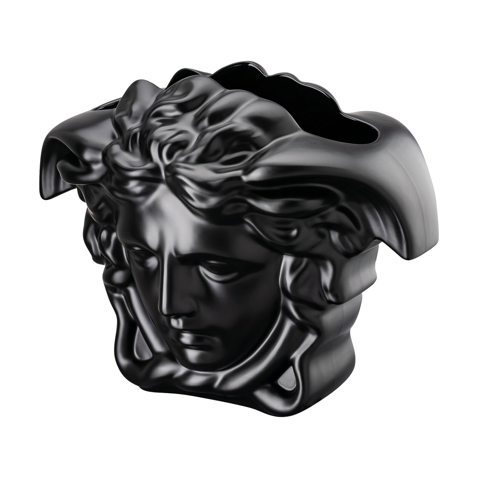 Versace Medusa Grande Black Vase – 30 cm alternate view 2