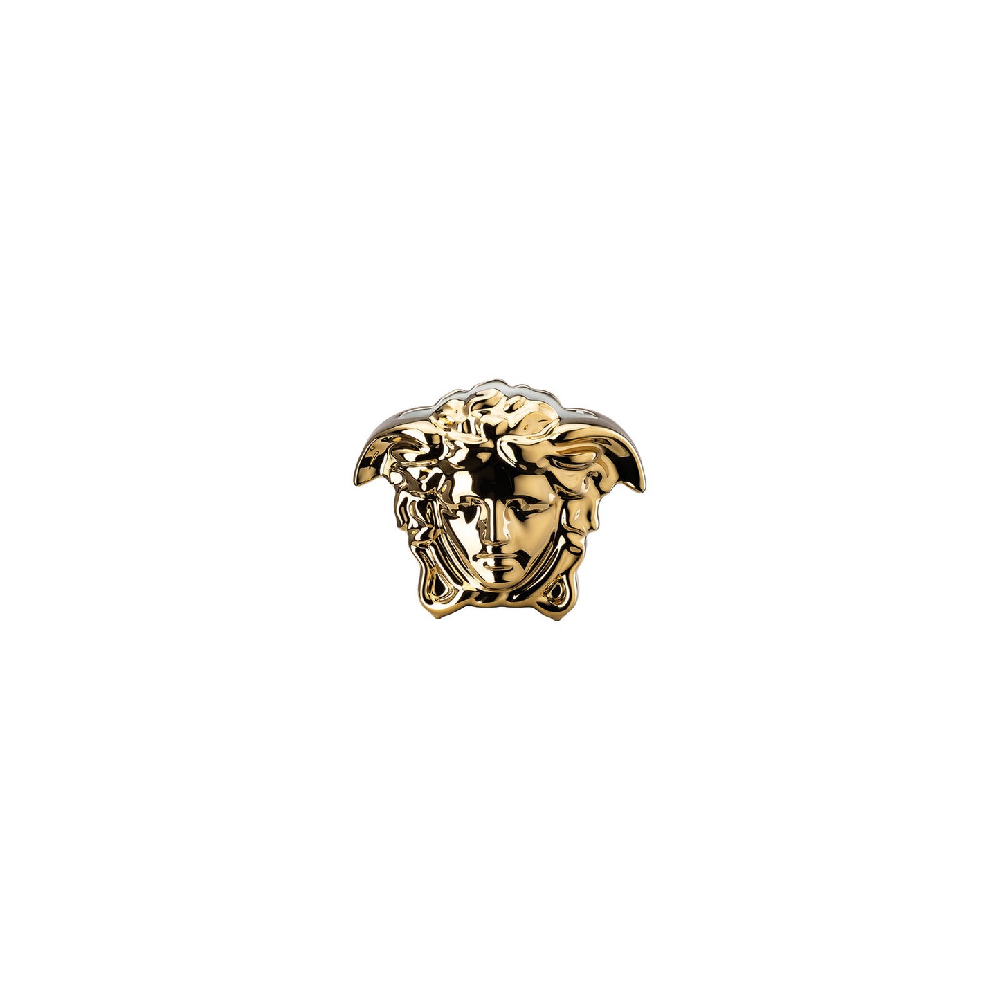 Versace Medusa Grande Gold Vase – 9 cm front view