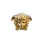 Versace Medusa Grande Gold Vase – 15 cm front view