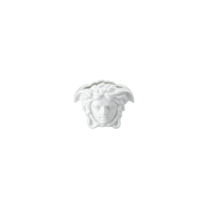 Versace Medusa Grande White Vase – 9 cm front view