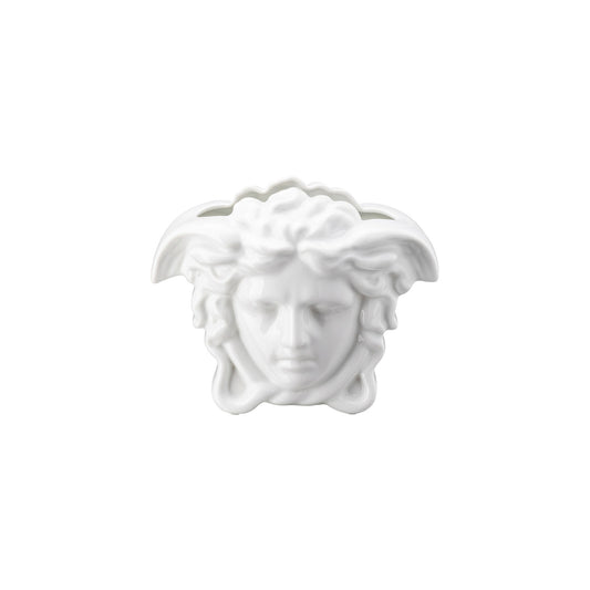 Versace Medusa Grande White Vase – 15 cm front view