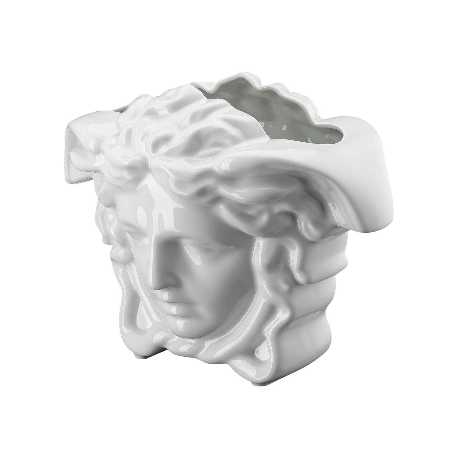 Versace Medusa Grande White Vase – 21 cm alternate view 2