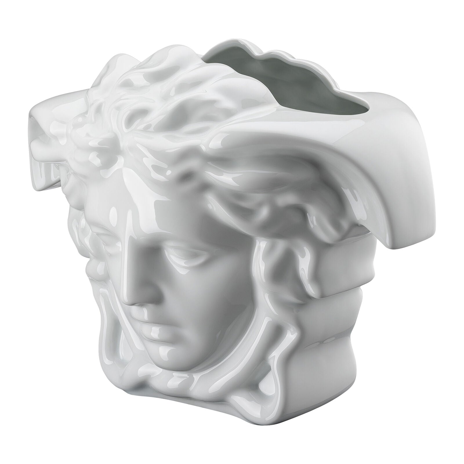 Versace Medusa Grande White Vase – 30 cm alternate view 4