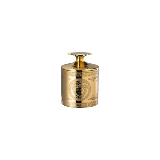 Versace Golden Medusa Table light front view