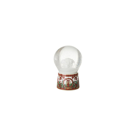 Versace I Love Baroque Holiday Glass Sphere with Snow Effect (Snow Globe) - Christmas 2025 front view