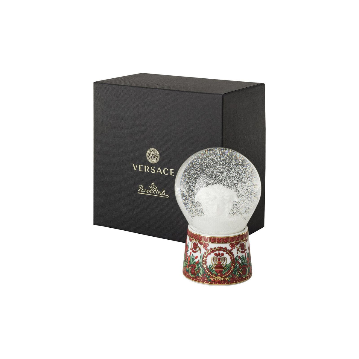 Versace I Love Baroque Holiday Glass Sphere with Snow Effect (Snow Globe) - Christmas 2025 alternate view 2