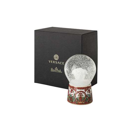 Versace I Love Baroque Holiday Glass Sphere with Snow Effect (Snow Globe) - Christmas 2025 alternate view 2