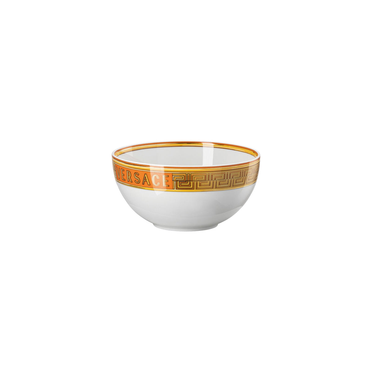 Versace Medusa Amplified Orange Coin Soup bowl 15 cm alternate view 5