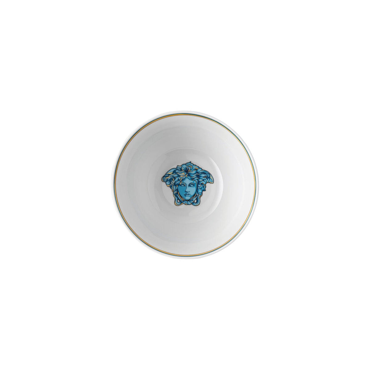 Versace Medusa Amplified Blue Coin Soup bowl 15 cm alternate view 3