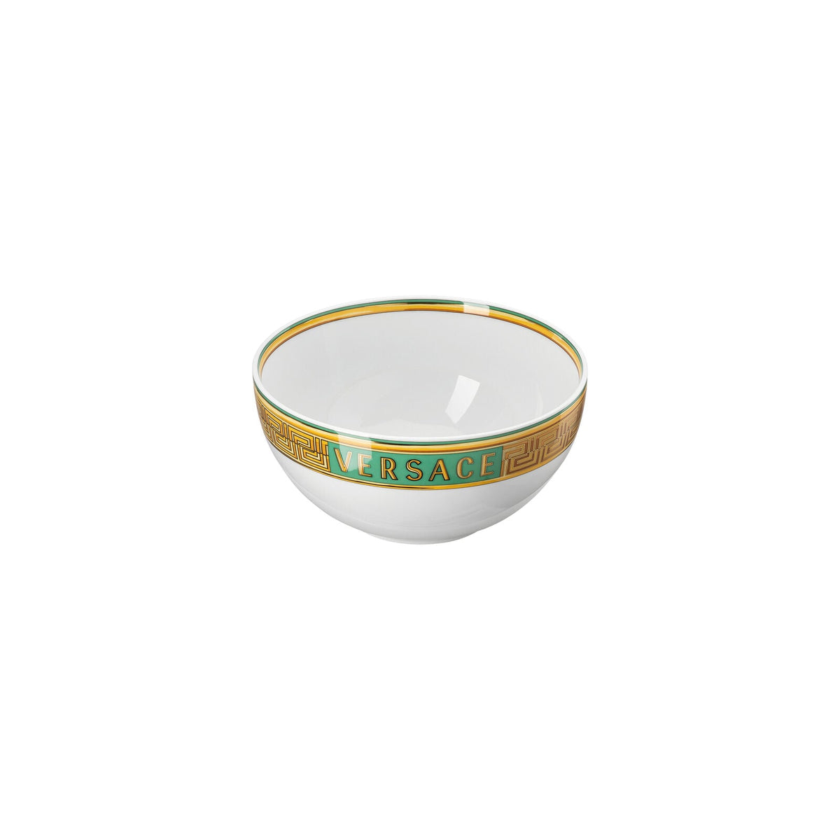 Versace Medusa Amplified Green Coin Soup bowl 15 cm alternate view 4