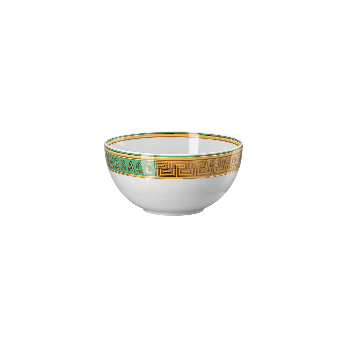 Versace Medusa Amplified Green Coin Soup bowl 15 cm alternate view 5