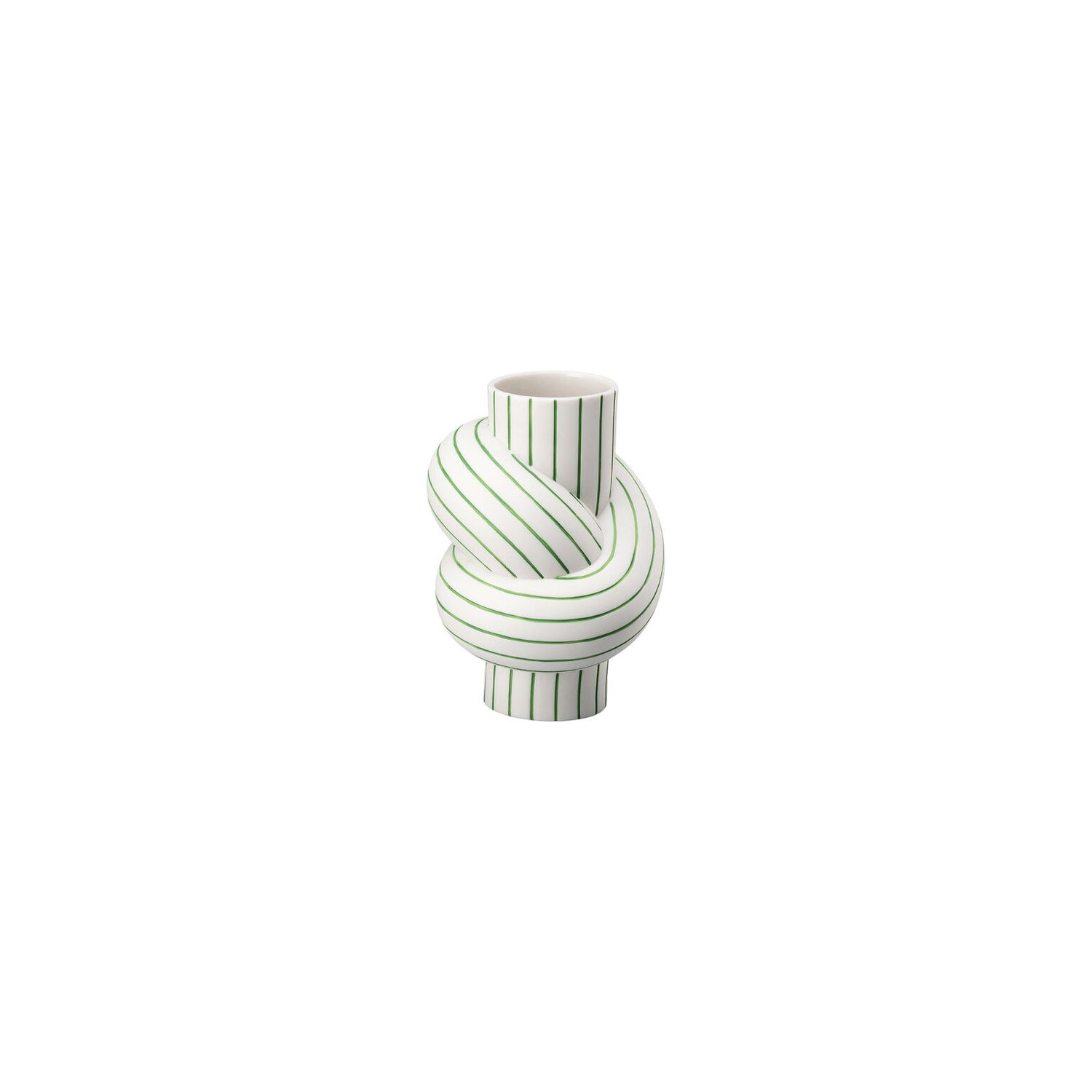 Rosenthal Apple Rosenthal Node Stripes Apple Vase 12 cm front view