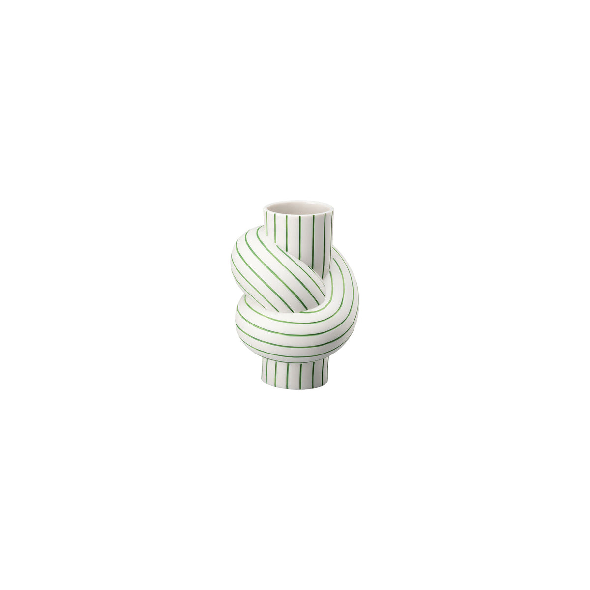 Rosenthal Apple Rosenthal Node Stripes Apple Vase 12 cm front view