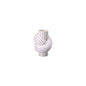 Rosenthal Plum Rosenthal Node Stripes Plum Vase 12 cm front view