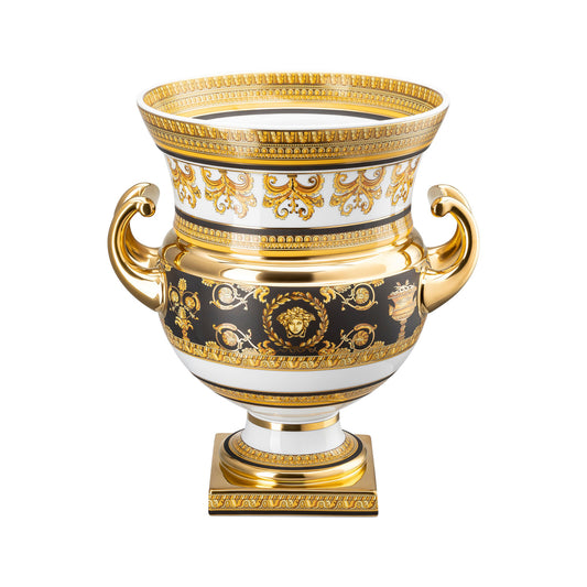 Versace Amphora I Love Baroque Vase on foot 33 cm front view