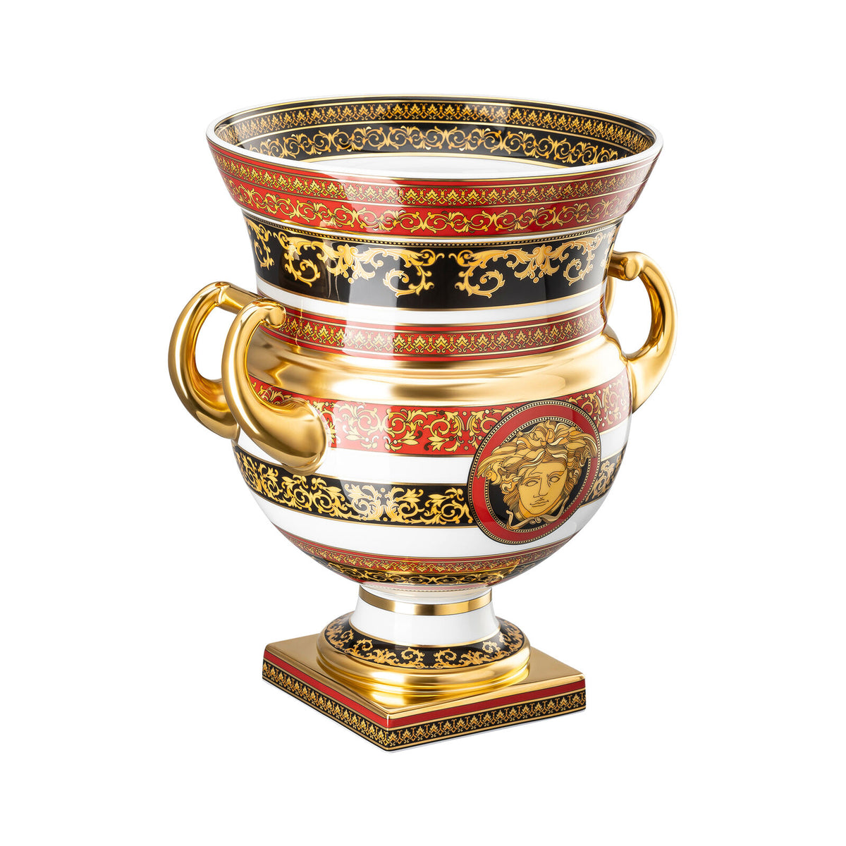 Versace Amphora Medusa Vase on Foot 33 cm alternate view 3