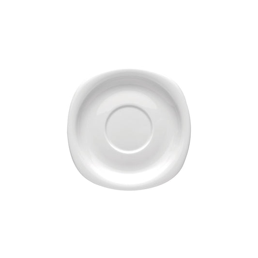 Rosenthal White Rosenthal Suomi White Creamsoup Saucer front view