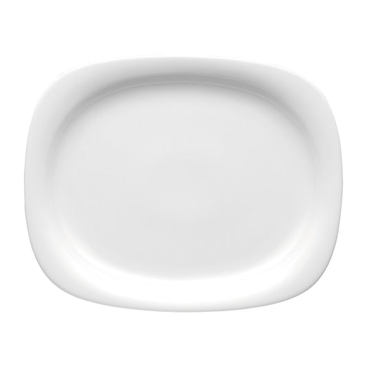 Rosenthal White Rosenthal Suomi White Platter 33 cm front view