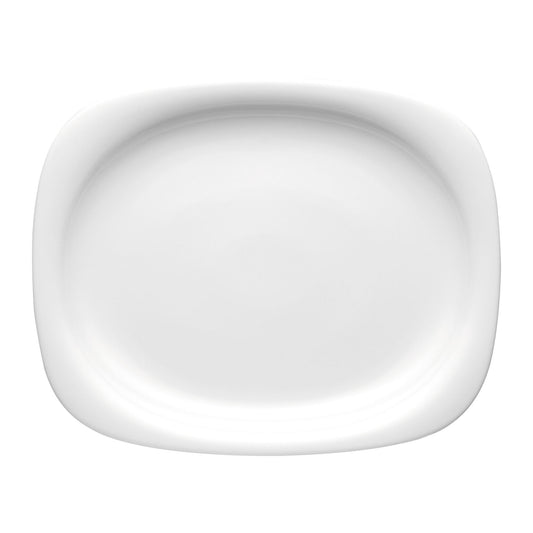 Rosenthal White Rosenthal Suomi White Platter 38 cm front view