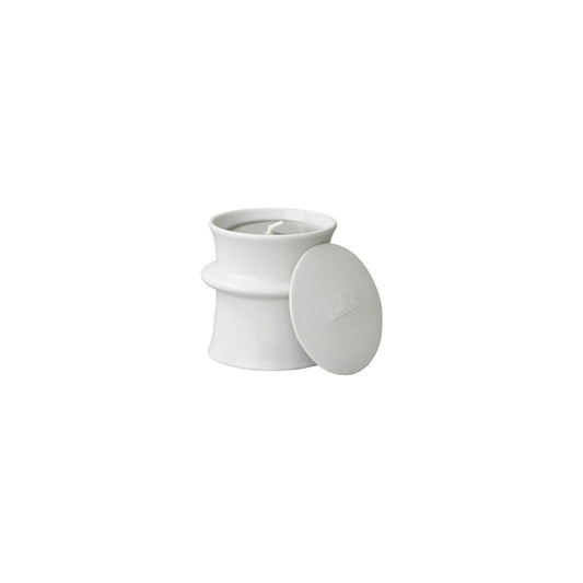 Rosenthal White Glassiert Rosenthal Rinki White Glassiert Scented candle2pc.sm front view