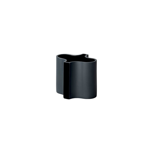 Rosenthal Black Rosenthal Ripple Black Multipurp. container front view