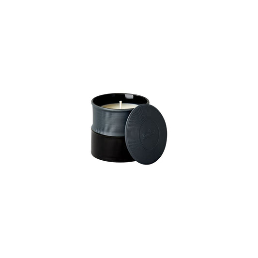 Rosenthal Black Rosenthal Linja Black Scented candle2pc.sm front view