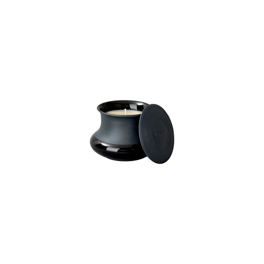 Rosenthal Black Rosenthal Viiva Black Scented candle2pc.sm front view