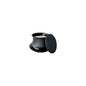 Rosenthal Black Rosenthal Viiva Black Scented candle2pc.sm front view
