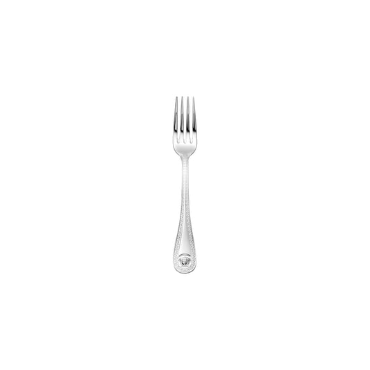 Versace Medusa Silver Dessert Fork front view