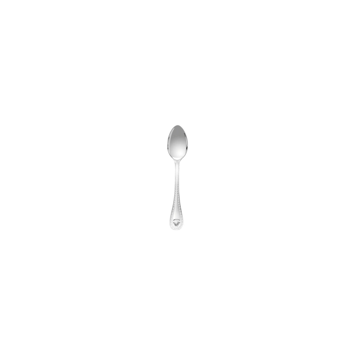 Versace Medusa Silver Demi Tasse Spoon front view