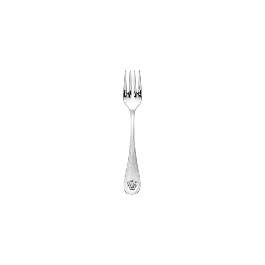 Versace Medusa Silver Fish Fork front view